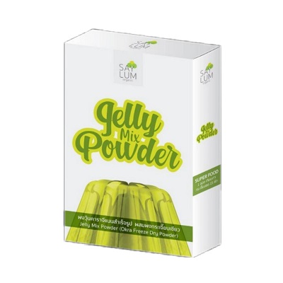 gelly mix organic okra powder